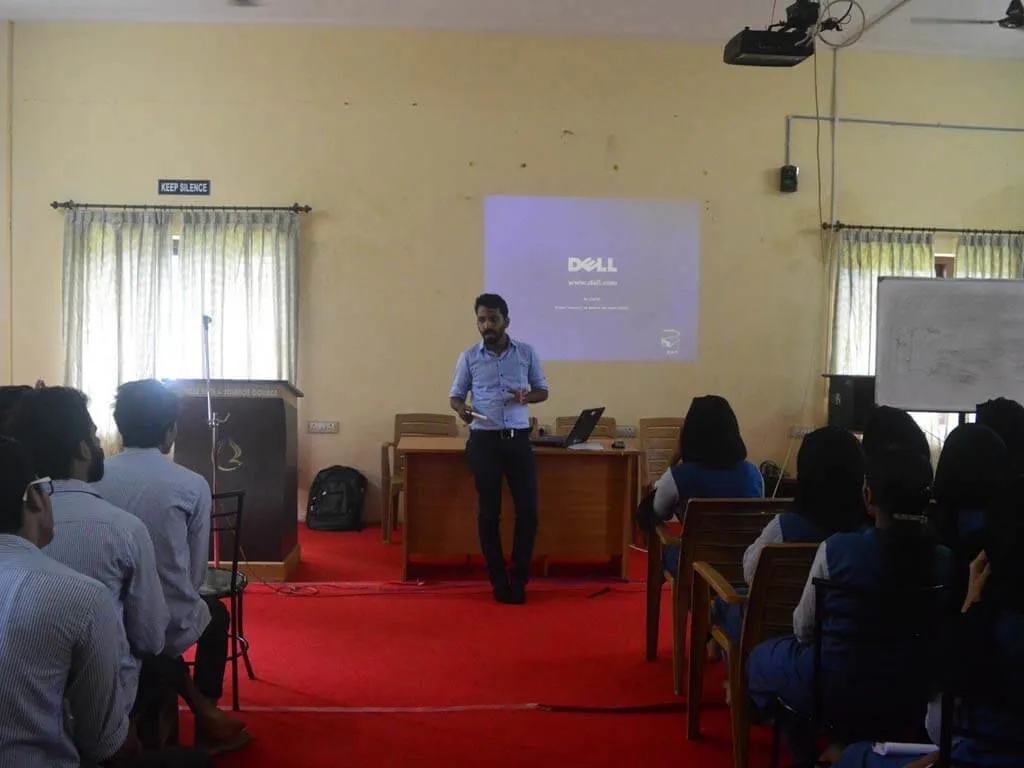 Speaking engagement at Al Jamia Arts and Science College, Perinthalmanna
