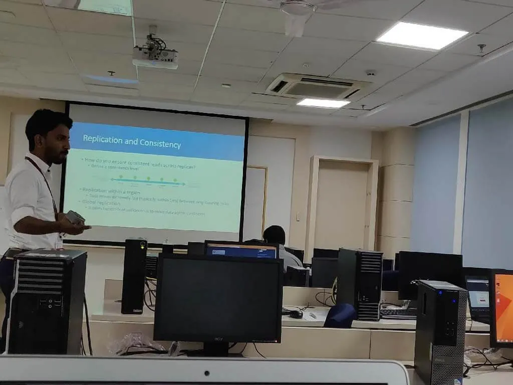 BUILDING DATA SOLUTIONS ON AZURE at Infosys Bangalore — photo 2
