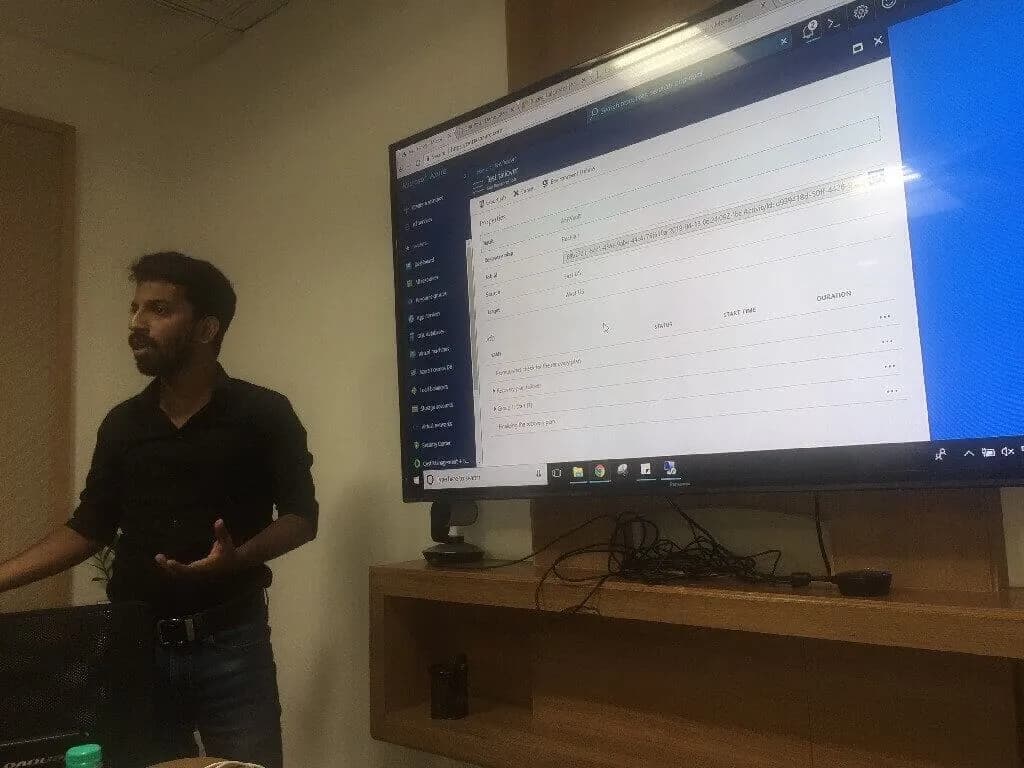 AZURE CERTIFICATION TRAINING 70-533 at Ivanti India Development Center, Bangalore — photo 1