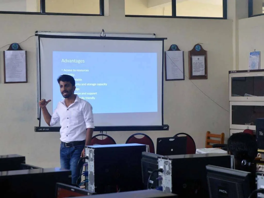 Workshop On Azure Web Apps at Lourdes Matha College Of Science And Technology, Trivandrum — photo 1