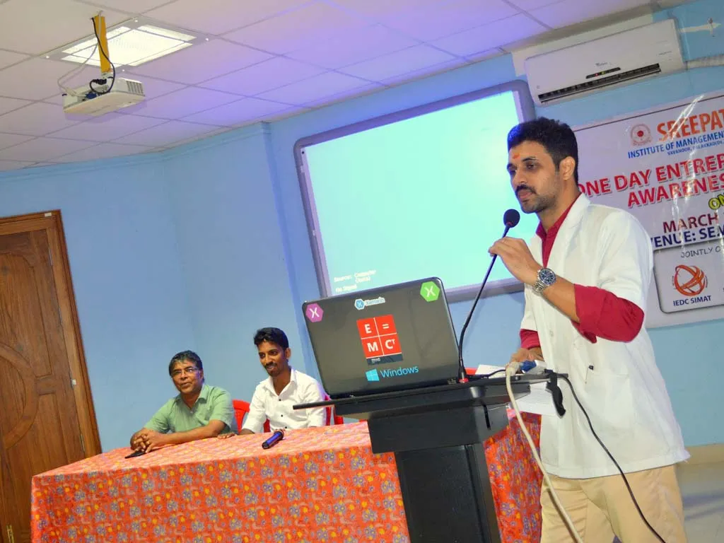 IEDC Talk at Sreepathy Institute of Management And Technology, Vavanoor — photo 1