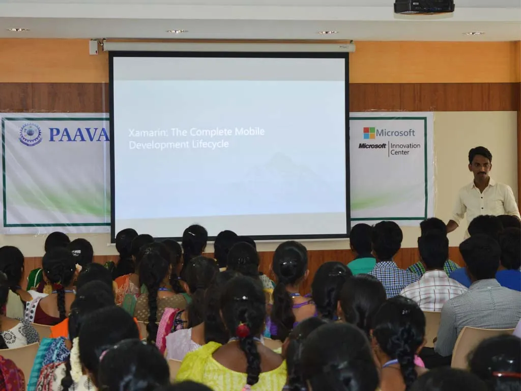 Introduction to Xamarin at Paavai Institutions, Salem — photo 2
