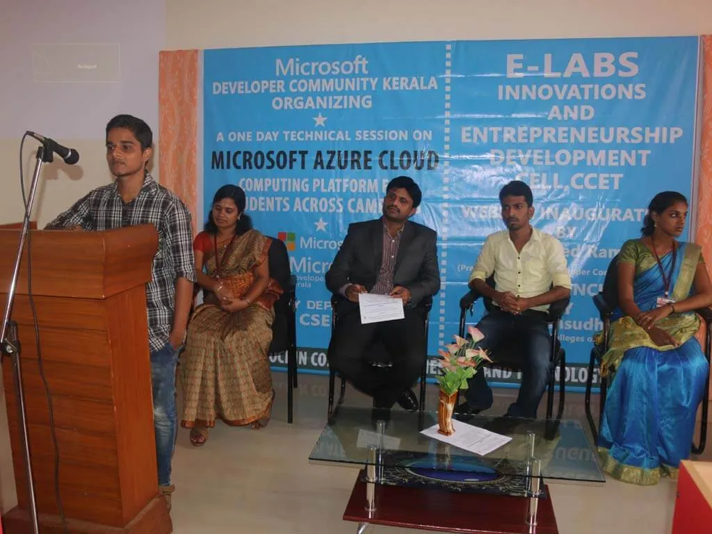 MS Azure Camp at Cochin College of Engineering and Technology, Malappuram — photo 1