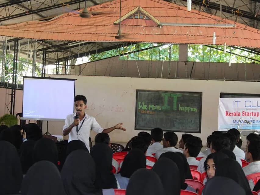 Talk on Opportunities in IT and KSUM at Dayapuram Res. School — photo 2