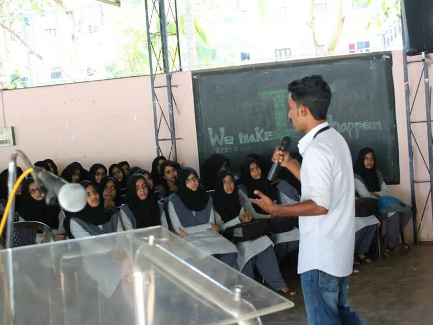 Talk on Opportunities in IT and KSUM at Dayapuram Res. School — photo 3