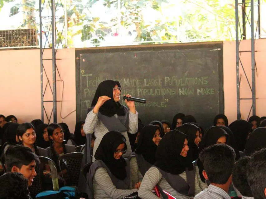 Talk on Opportunities in IT and KSUM at Dayapuram Res. School — photo 5