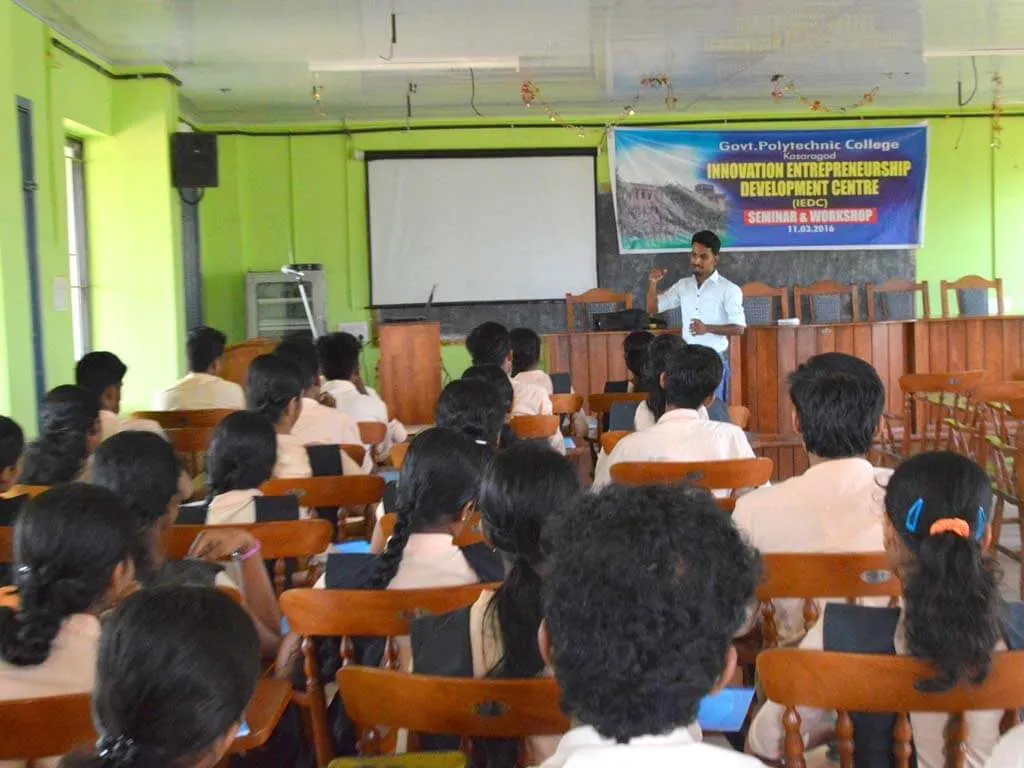 IEDC Talk at Government Polytechnic College, Kasaragod — photo 3