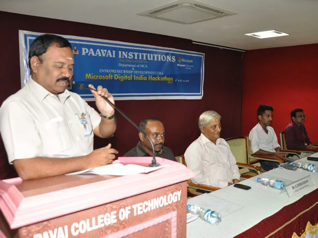 Digital India Hackathon at Paavai Institutions, Salem — photo 3