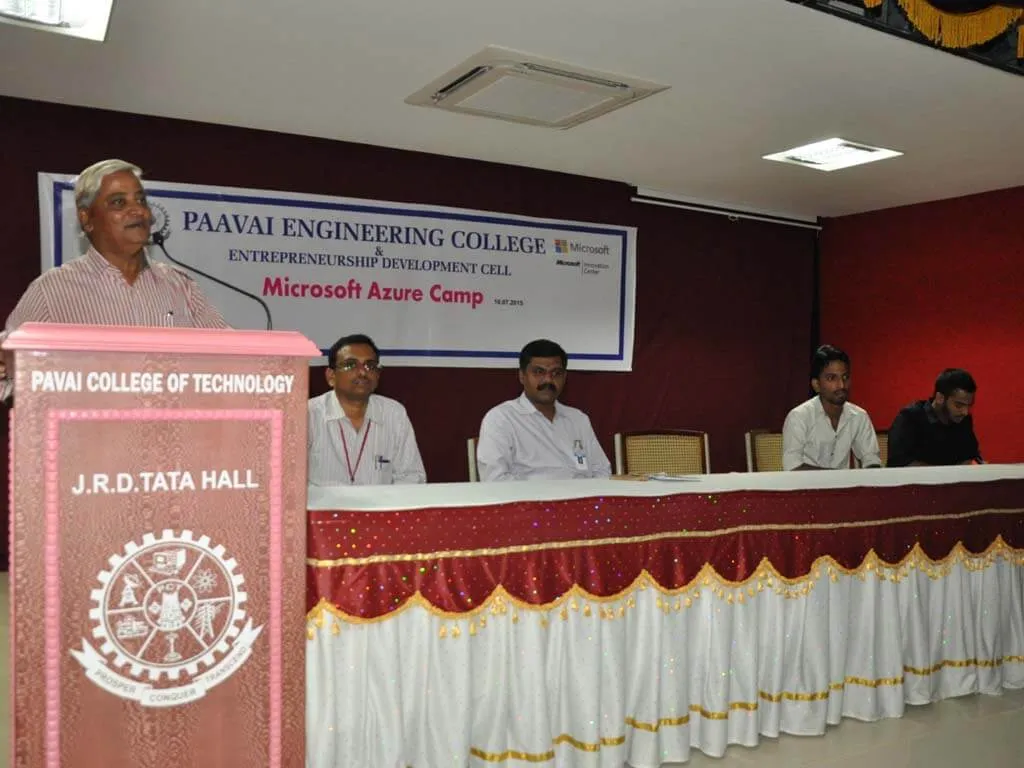 MS Azure Camp at Paavai Institutions, Salem — photo 3