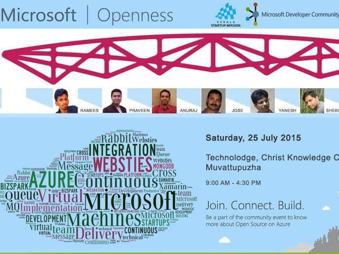 Open Source on Azure at Technoldge Muvattupuzha — photo 3
