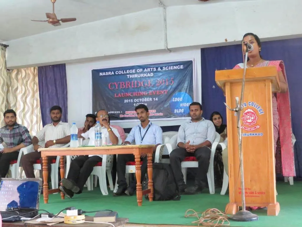 A talk on Opportunities for Students at Nasra Arts and Science College, Thirurkad — photo 1