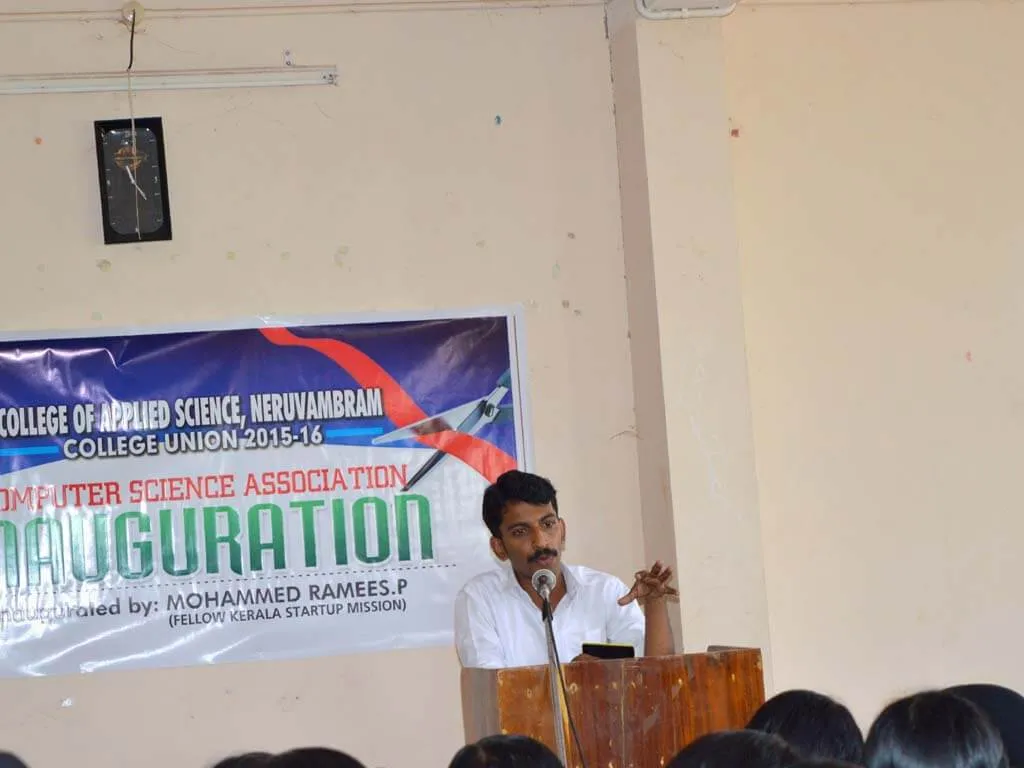 Talk on KSUM at College of Applied Science, Neruvambram — photo 3