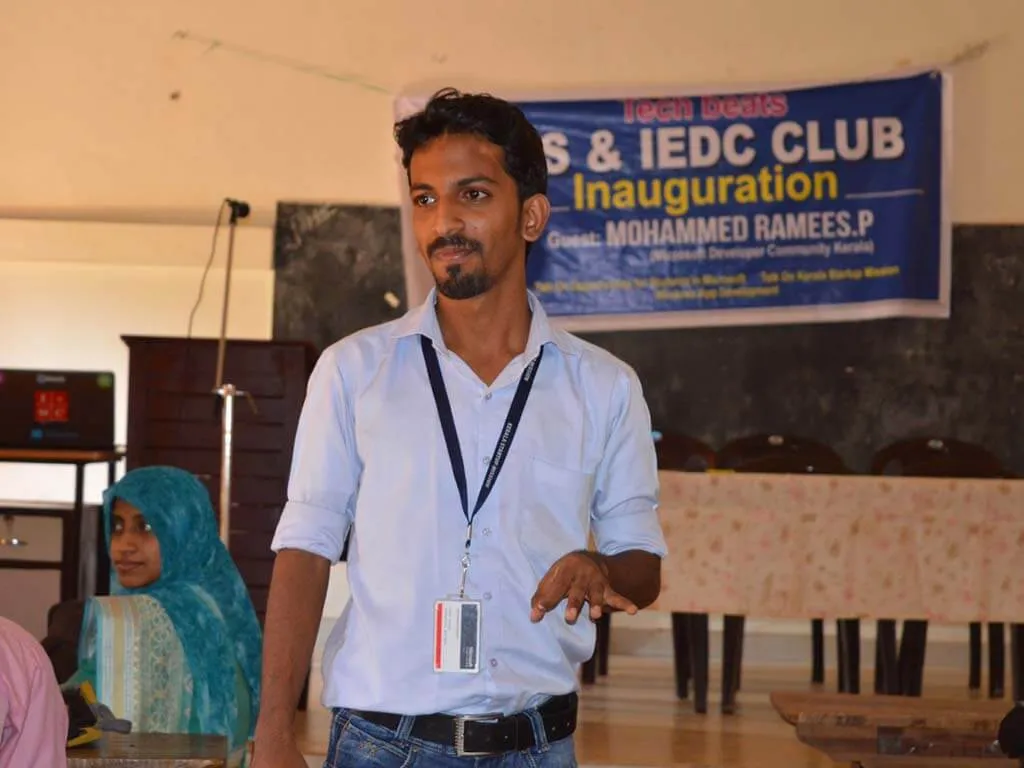 Talk on KSUM and Microsoft Imagine at Jamia Nadwiyya Arts and Science College, Edavanna — photo 4